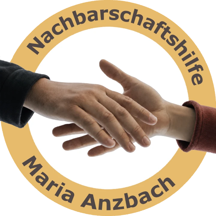 Logo Nachbarschaftshilfe Maria Anzbach helfende Hände
